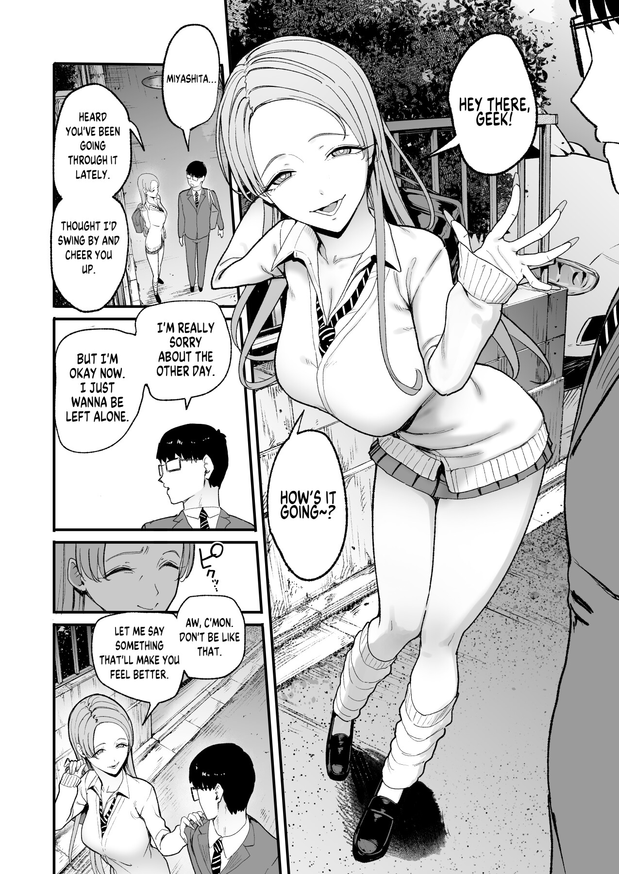 Hentai Manga Comic-Drop-in Gyaru Lets Me Use Her Pussy 5-Read-21